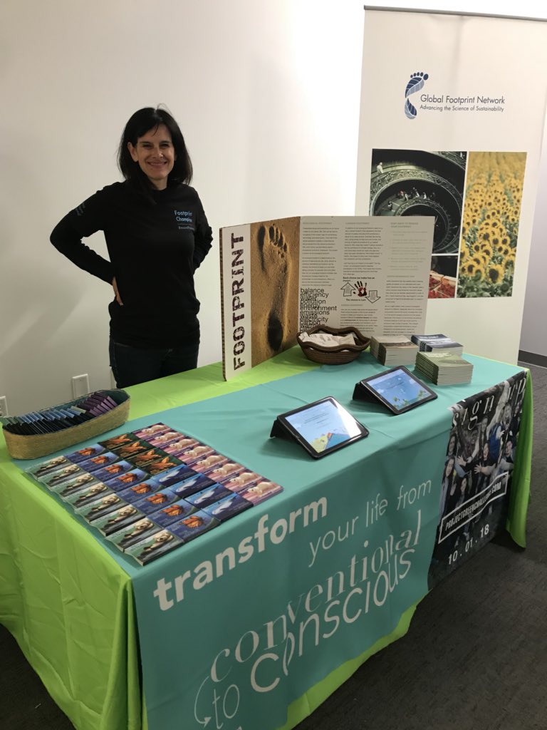 EndOvershoot's tweet photo. Come see us at the George Washington University District House! We're here 11-3 with @turninggreenorg #ccrt2018 @gwtweets #footprint #earthweek https://t.co/RQfHxDH5GR