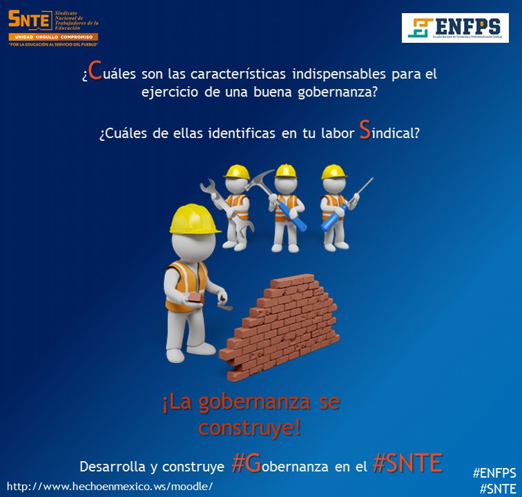 ENFPS_NACIONAL's tweet photo. La #gobernanza se construye, ¡participa!
#InspiraATuEquipo #UnidadOrgulloCompromiso 

#ENFPS #CNFPS #SNTE
@CnfsSnte @EmigdioCoronado https://t.co/XUJ6YiPnr9
