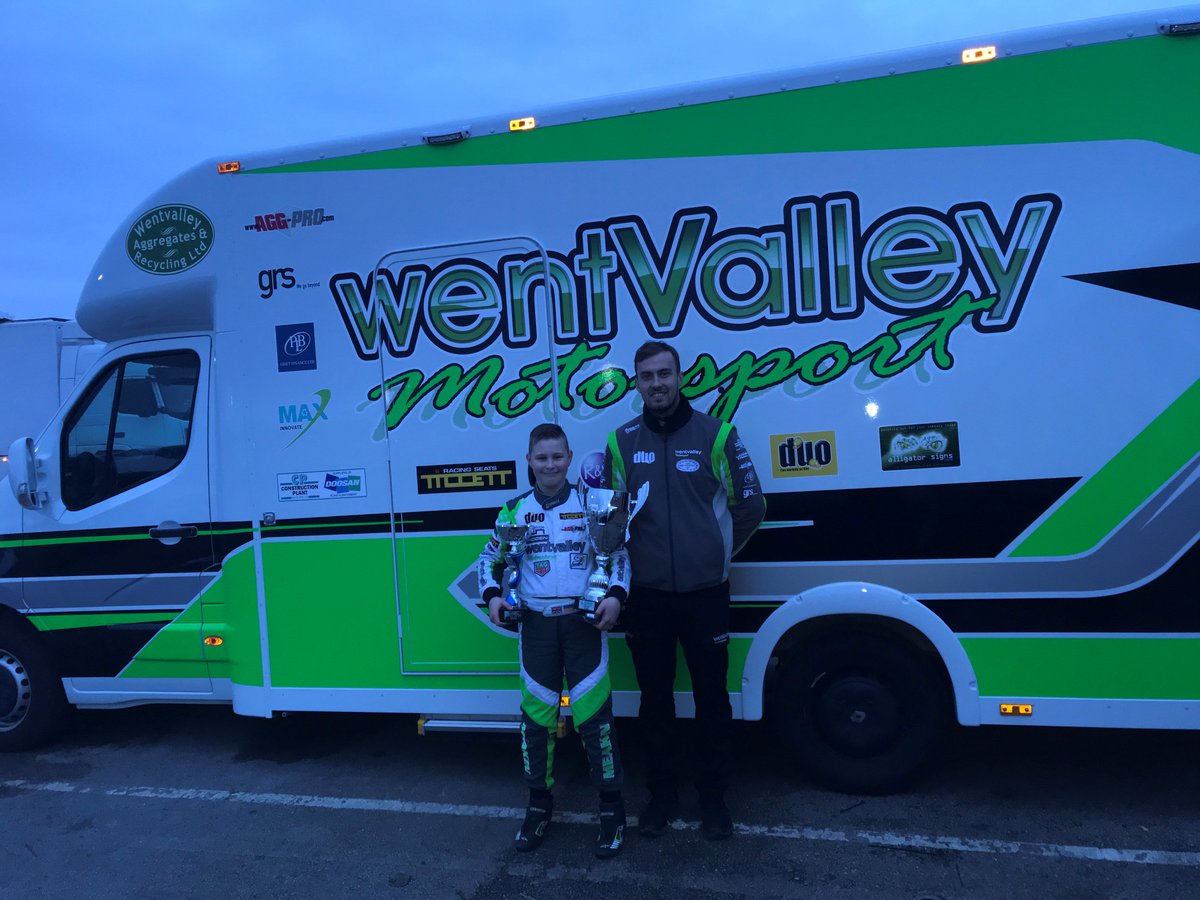 Ackworth_School's tweet photo. We are delighted to share the news of Zac Meakin winning the first round of the British Championship in Mini X30 Carting and also winning the Club Championship on Easter Sunday. Well done Zac. #carting #minix30 #Championship https://t.co/o81NaISOIO