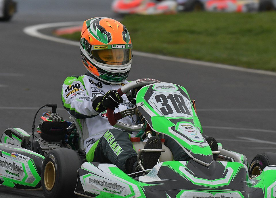 Ackworth_School's tweet photo. We are delighted to share the news of Zac Meakin winning the first round of the British Championship in Mini X30 Carting and also winning the Club Championship on Easter Sunday. Well done Zac. #carting #minix30 #Championship https://t.co/o81NaISOIO