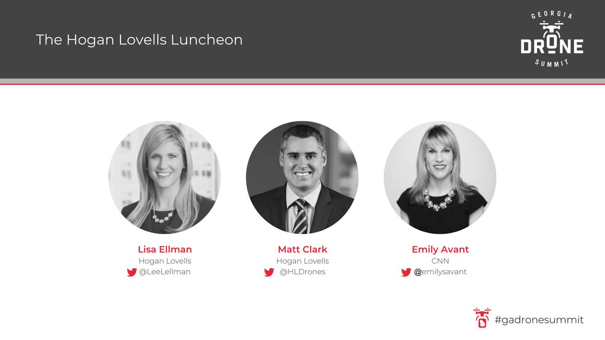 Check out our Lunchtime Panel with @LeeLellman, <a href="/emilysavant/">Emily Avant</a> and Matt Clarke from @HLDrones!  ow.ly/82zG30jqdNY
