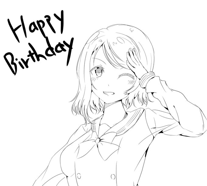 曜ちゃん誕生日おめ〜#lovelive_suinshine  #渡辺曜生誕祭2018 