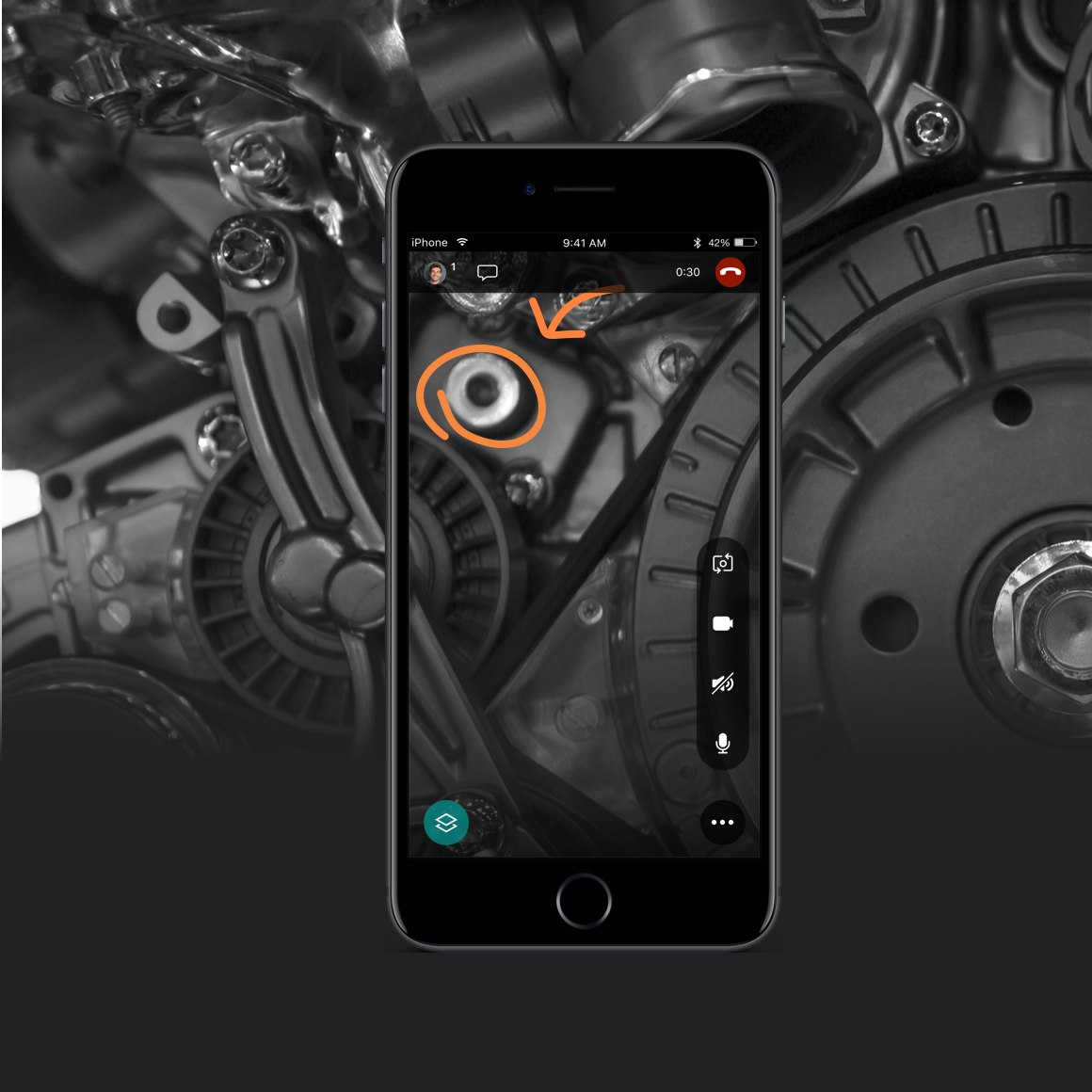 WeAreAR's tweet photo. REMOTE CUSTOMER SUPPORT WITH
AUGMENTED REALITY &amp; LIVE VIDEO
---
Draw and write directly onto real world objects during video calls with #ReflektRemote https://t.co/iYlLCENLH2