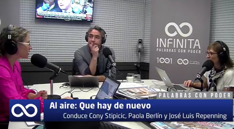 NuevaInfinitaFM's tweet photo. 🔊 AL AIRE | Ya comenzamos una nueva edición de #QuéHaydeNuevo junto a @conystipicic @PaolaBerlin y el regreso de @JoseRepenning 

🎙 Acompáñenos hasta las 14:00 en el 100.1 FM —> https://t.co/j2dmCLszM2 https://t.co/FDfTUu0ZST
