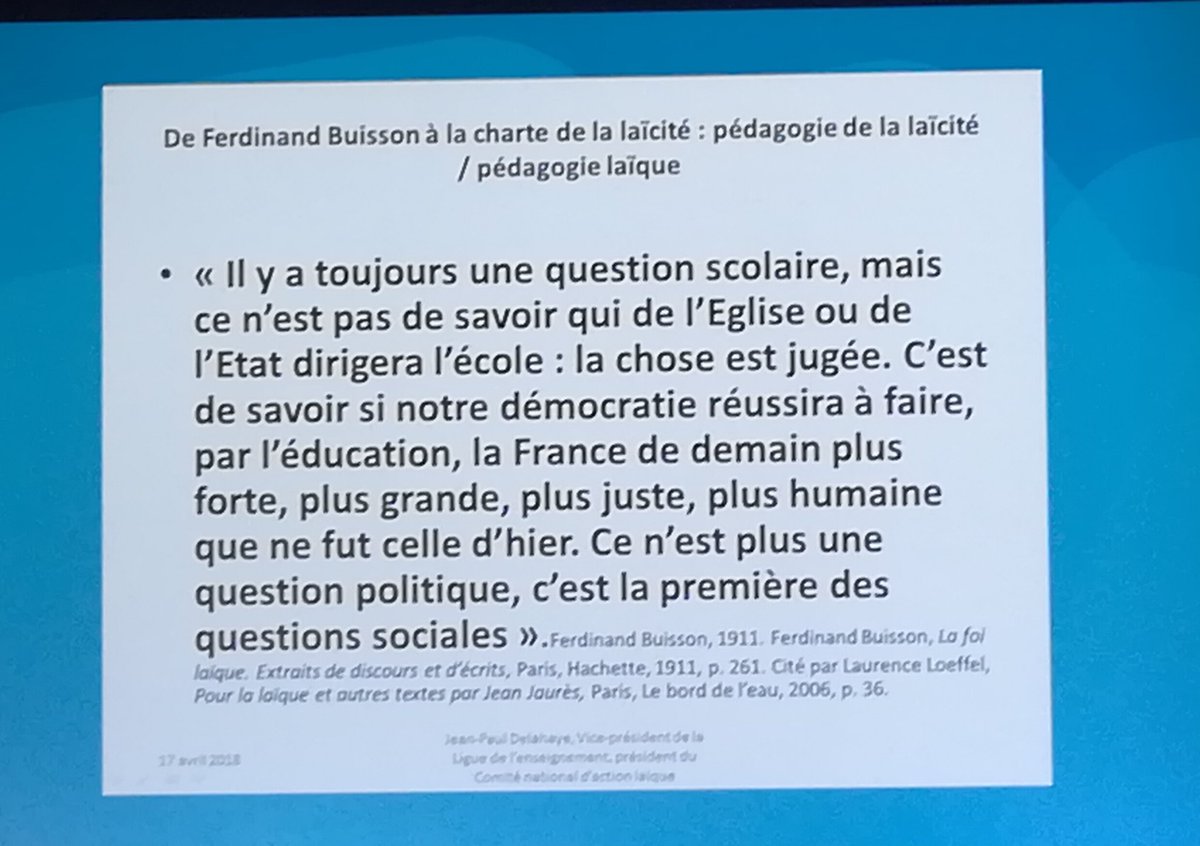 CaroleCoupez's tweet photo. #CongrèsMlf Appel de JP Delahaye à militer pour élargir la base et la mixité sociales de l'école publique, "le scolariser ensemble" préalable pr le "vivre et faire ensemble" 👫👬👭 https://t.co/JCNSpwAWyh