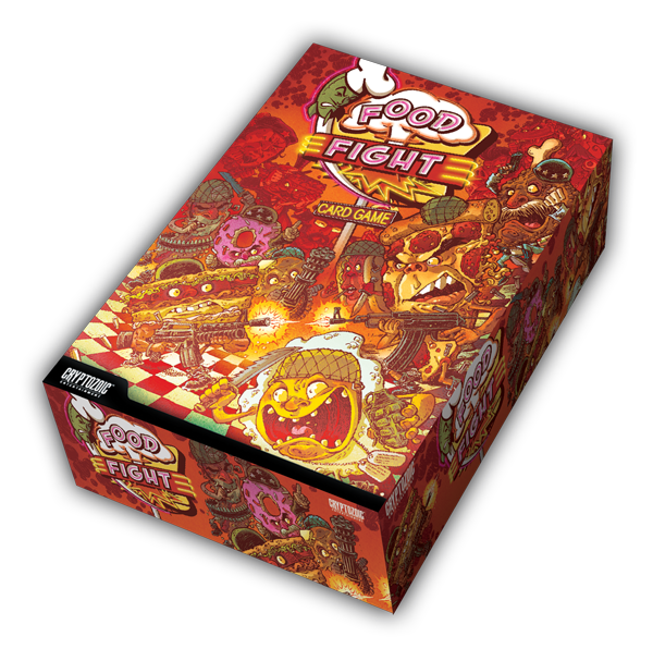 QuillowGames's tweet photo. GAME SPOTLIGHT: FOOD FIGHT! #boardgamer #boardgames #cardgames #cryptozoicgames #deckbuilder #design #gamedesign #gamenight #gamer #illustration #indiegames https://t.co/DmwgU3Njan https://t.co/WQUWQccoXF