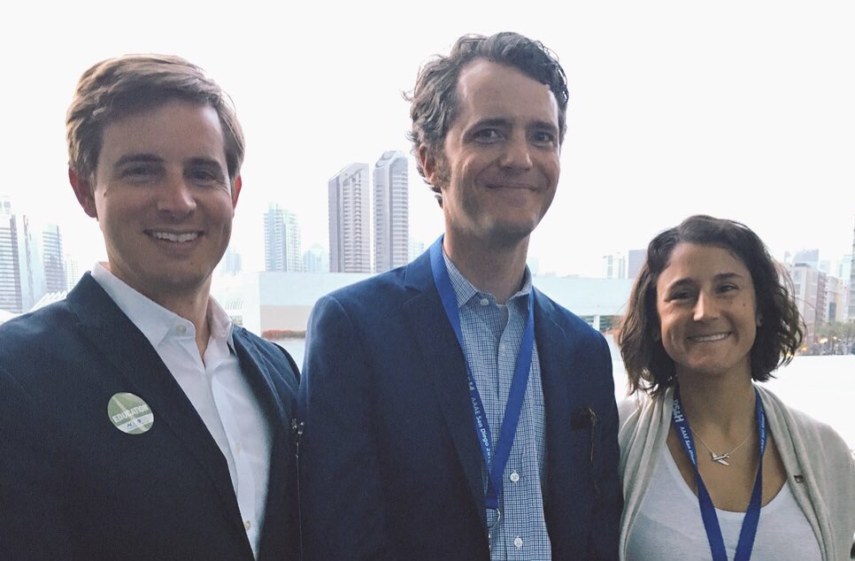 AvArchGeek's tweet photo. Look for these smiling faces this week in San Diego at #AAAESAN and ask about all the ways you can get involved with #ACCYoungProfessionals Forum. #ACCYP https://t.co/YFUjoaLq8O