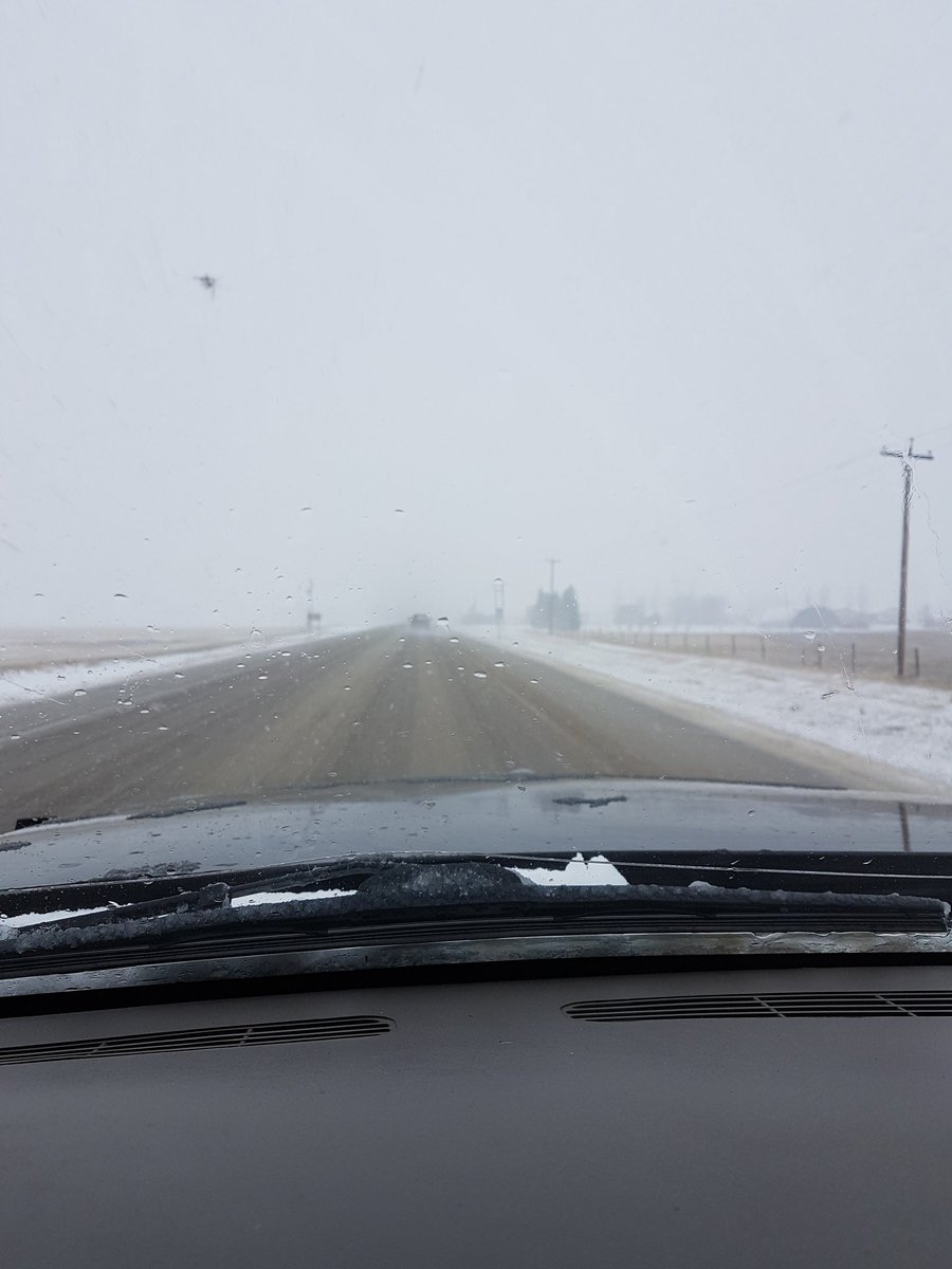 twistedironfarm's tweet image. #SmartFarmingIs leaving your snow brush in your truck all year long