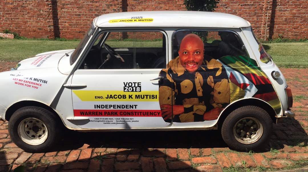 263chatEditor's tweet photo. seems as if Car branding is the real deal in #Zim2018Election @lilomatic @pmkwananzi #Zimvotes2018 #Twimbos #Zimbabwe @HillaryMusarur2 https://t.co/InE8c17jtc