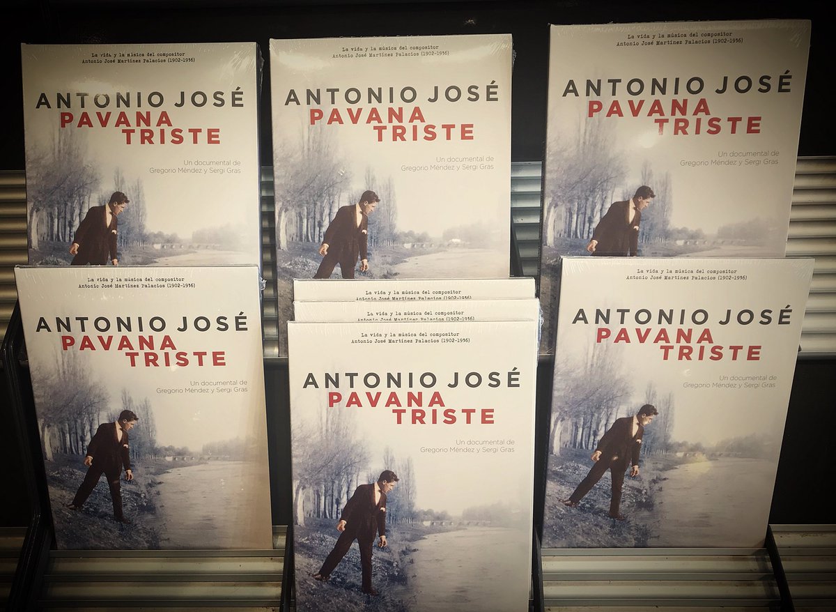 LibreriaMyD's tweet photo. Ya tenemos disponible en la librería  #PavanaTriste, @antoniojosedocu Una película espléndida y un DVD imprescindible en la #Cultura de #Burgos
#AntonioJosé https://t.co/TegjrLJSOz