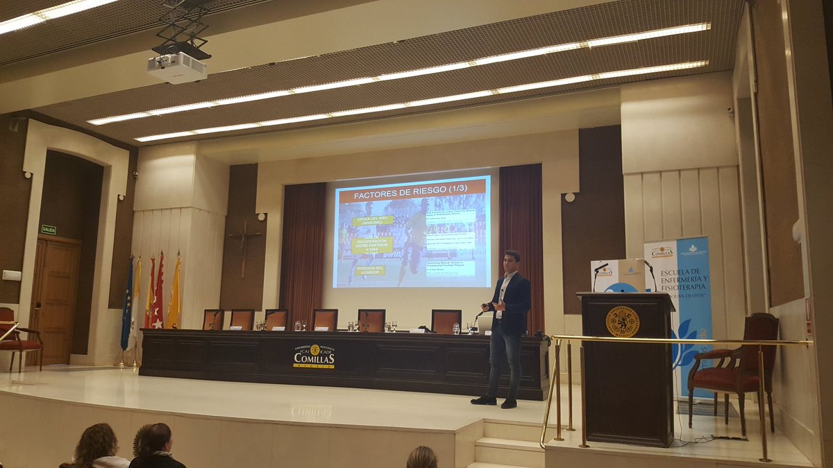 ComillasEUEFsjd's tweet photo. Completamos el tto interdisciplinar de la lesion estructural de la muculatura isquiosural, con el punto de vista de David Garrido, readaptador del Servicio Médico de la @AtletiAcademia .IX Jornadas Internacionales de #fisioterapiadeportiva, San Juan de Dios. #Ciencia #Innovación https://t.co/owzMxWQxYh