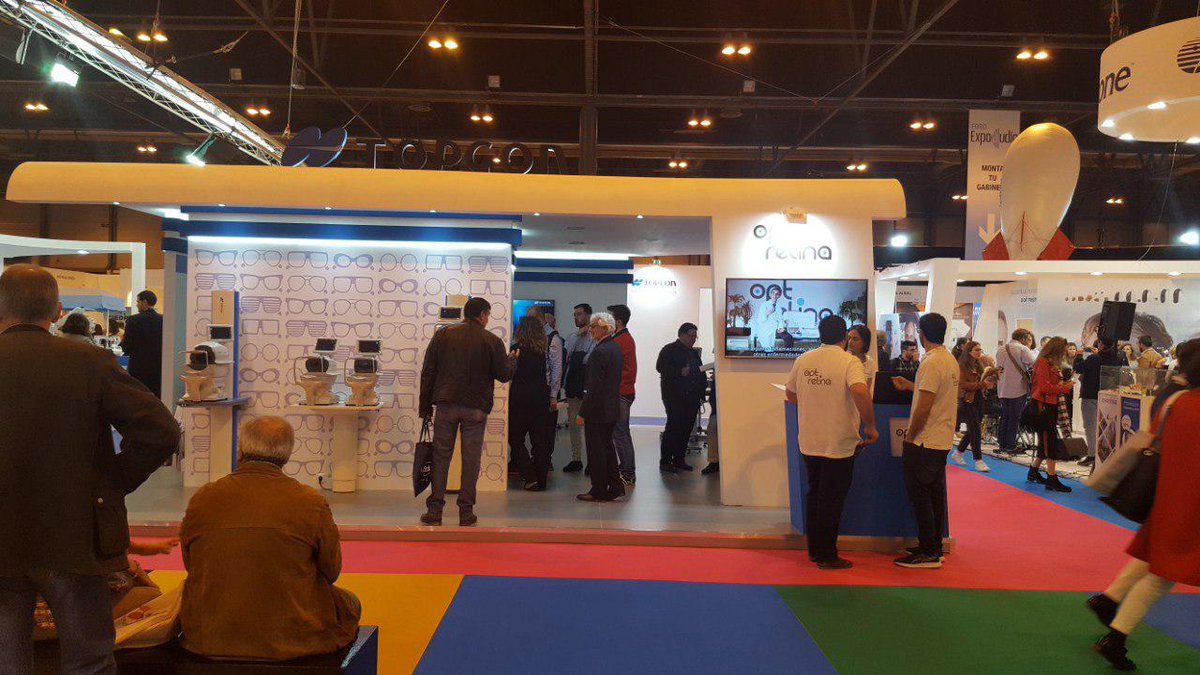Este fin de semana hemos participado, junto con @TopconMedical, en la feria <a href="/expooptica/">expooptica</a> 2018 de Madrid. ¡Una gran experiencia!