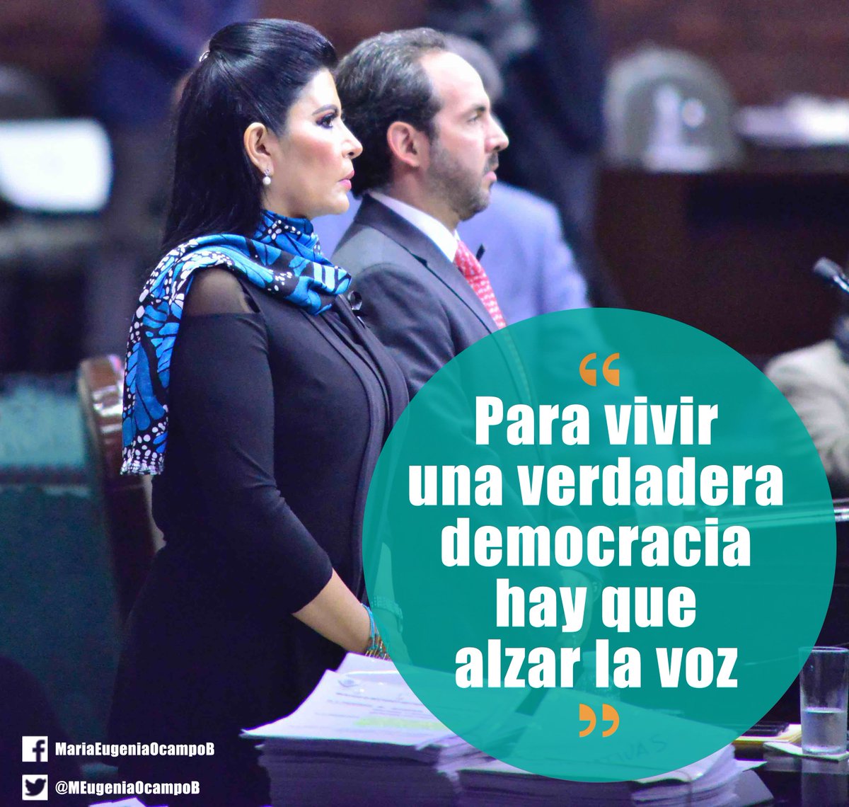 MEugeniaOcampoB's tweet photo. ¡Buenos días amigos! En la @BancadaTurquesa escuchamos y atendemos las demandas ciudadanos, porque su bienestar es lo más importante. Los invito a que nos compartan sus ideas para juntos seguir construyendo un México diferente. #PonteTurquesa https://t.co/TpNkmNr6dg