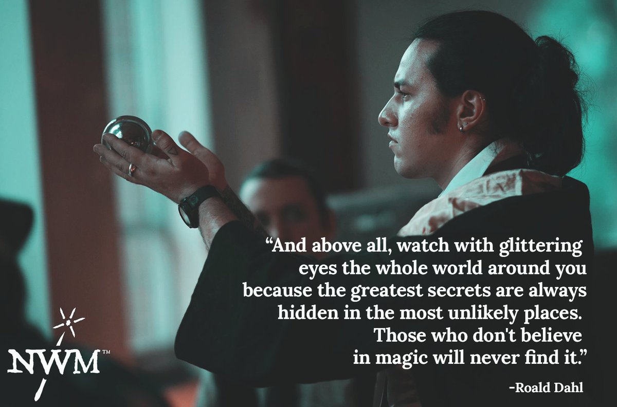 Find magic in the most unlikely of places by keeping your eyes and mind open.