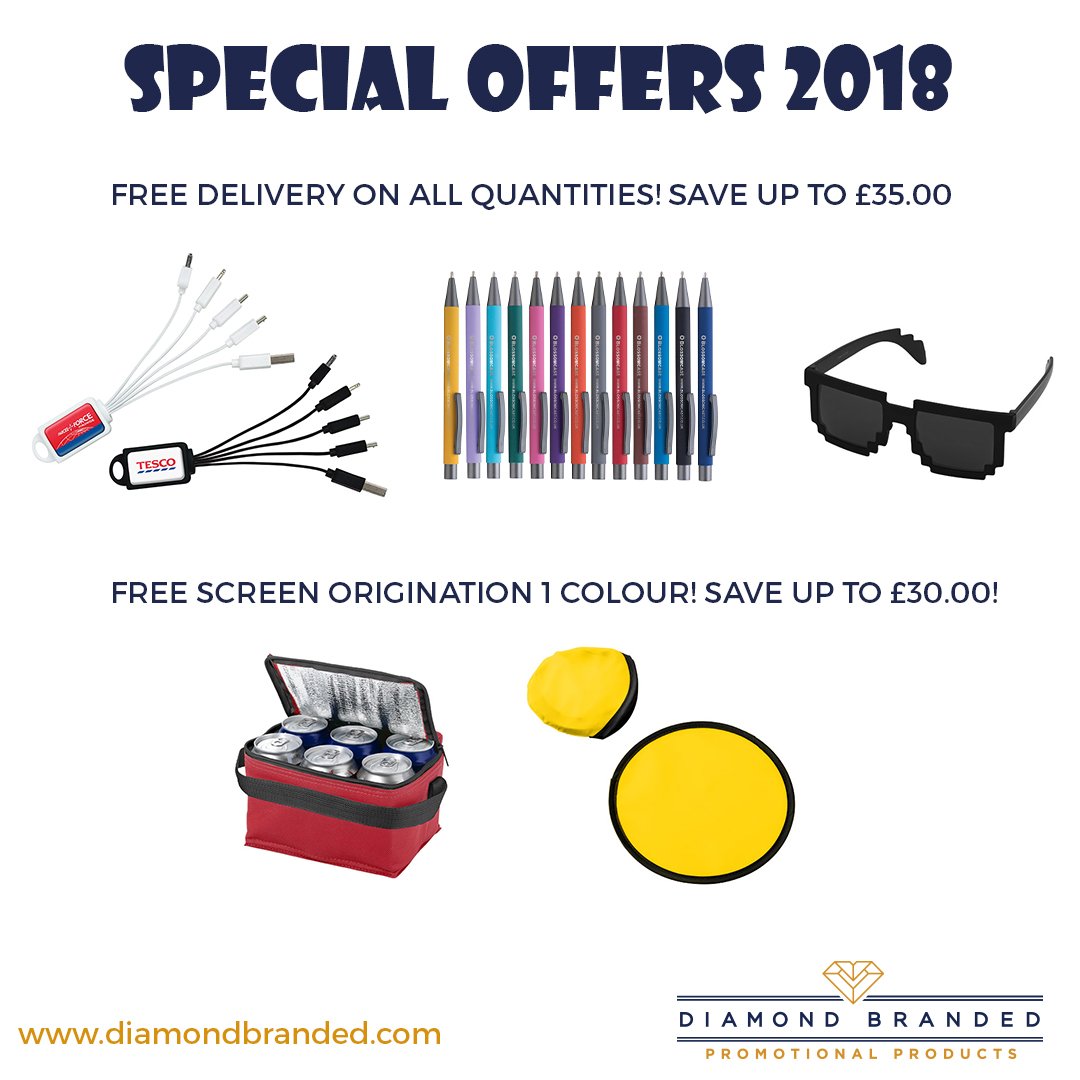 DiamondBranded's tweet photo. Who doesn't love a good deal? Check out ours! https://t.co/2rWgxbjzxb
#Marketing #merch #promo #summer https://t.co/GqKCotPVt2