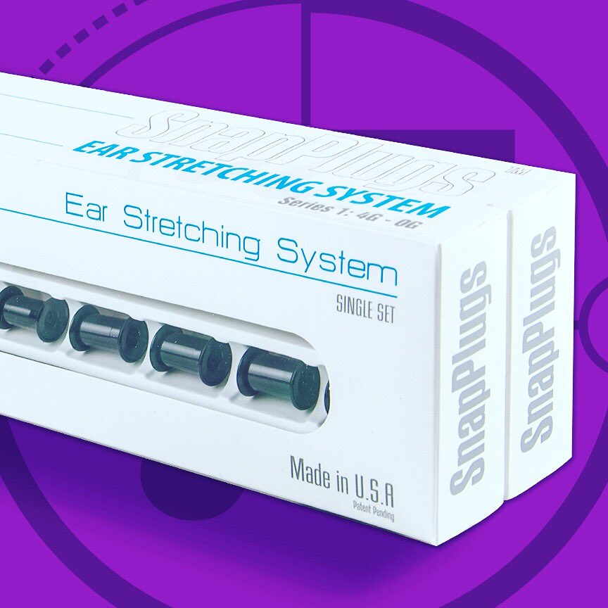 Stretch Logic on Twitter "SnapPlugs EarStretching kit Series 1 goes