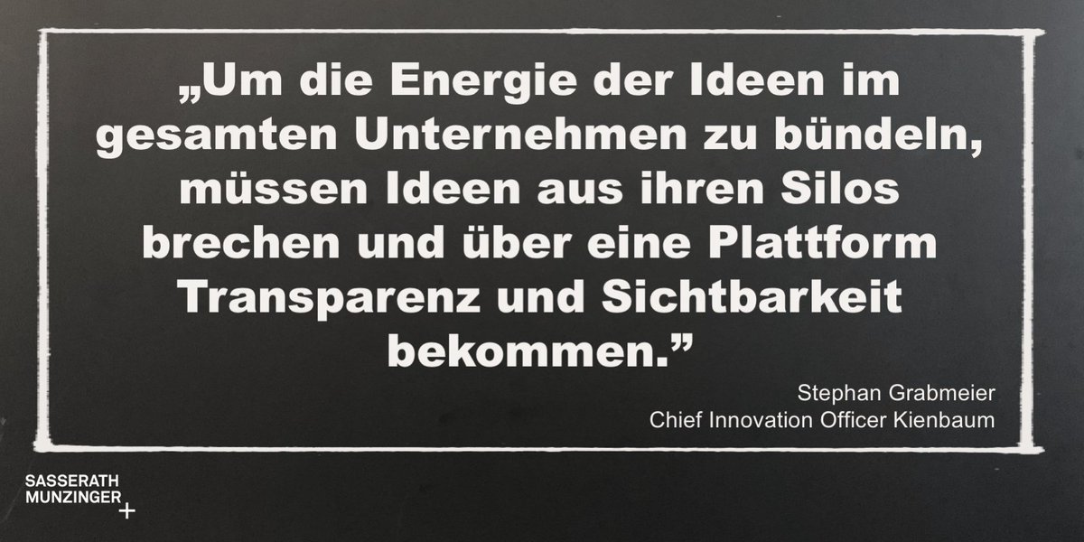 Stephan Grabmeier, Chief Innovation Officer bei  <a href="/KienbaumConsult/">Kienbaum</a>, gestaltet Wandel und #Innovationskultur in Unternehmen und hat uns bei #SMPlusmachtSchule erzählt, was ein wichtiger Aspekt dabei ist:
@trill_stephan