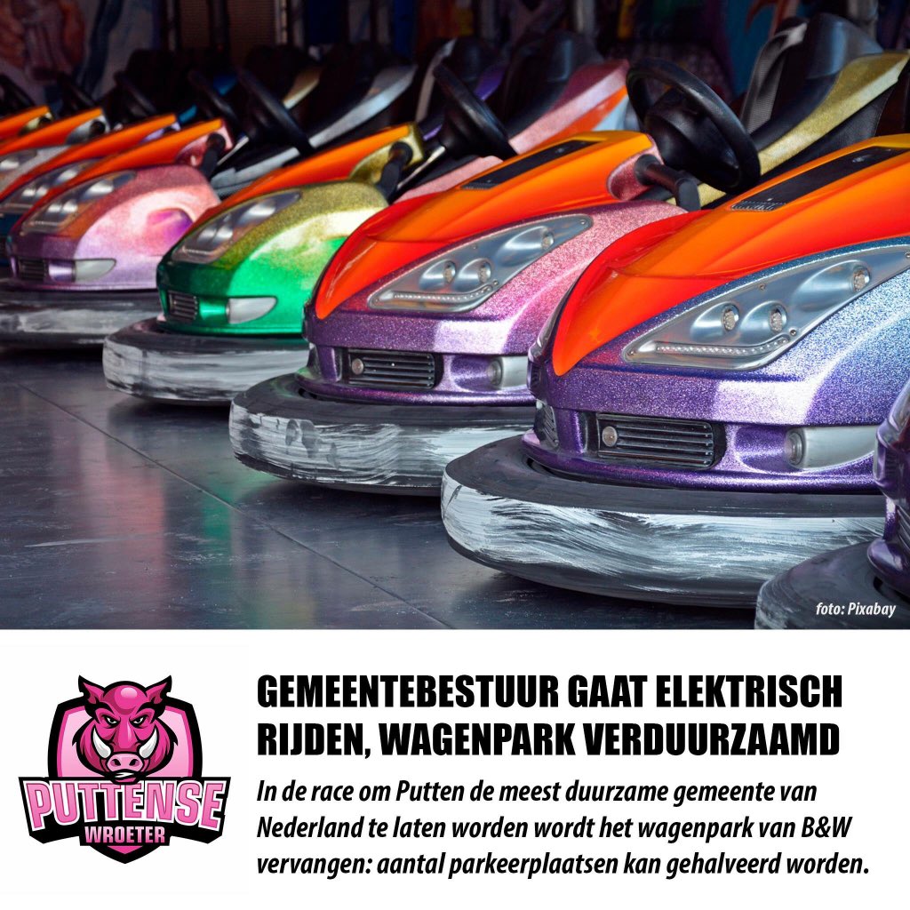 Nieuw wagenpark gemeentebestuur #Putten #elektrisch #duurzaam #klimaatneutraal
facebook.com/PuttenseWroete…