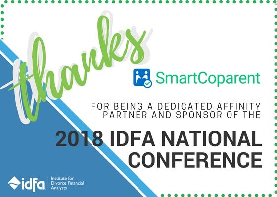 Come see <a href="/smartcoparent/">SmartCoparent</a> at #IDFAconf18 to learn more about how they help co-parents communicate, schedule, document, store, share, pay and track everything. Greg would love to chat so stop by and get your passport stamped! #smartcoparent #IDFA