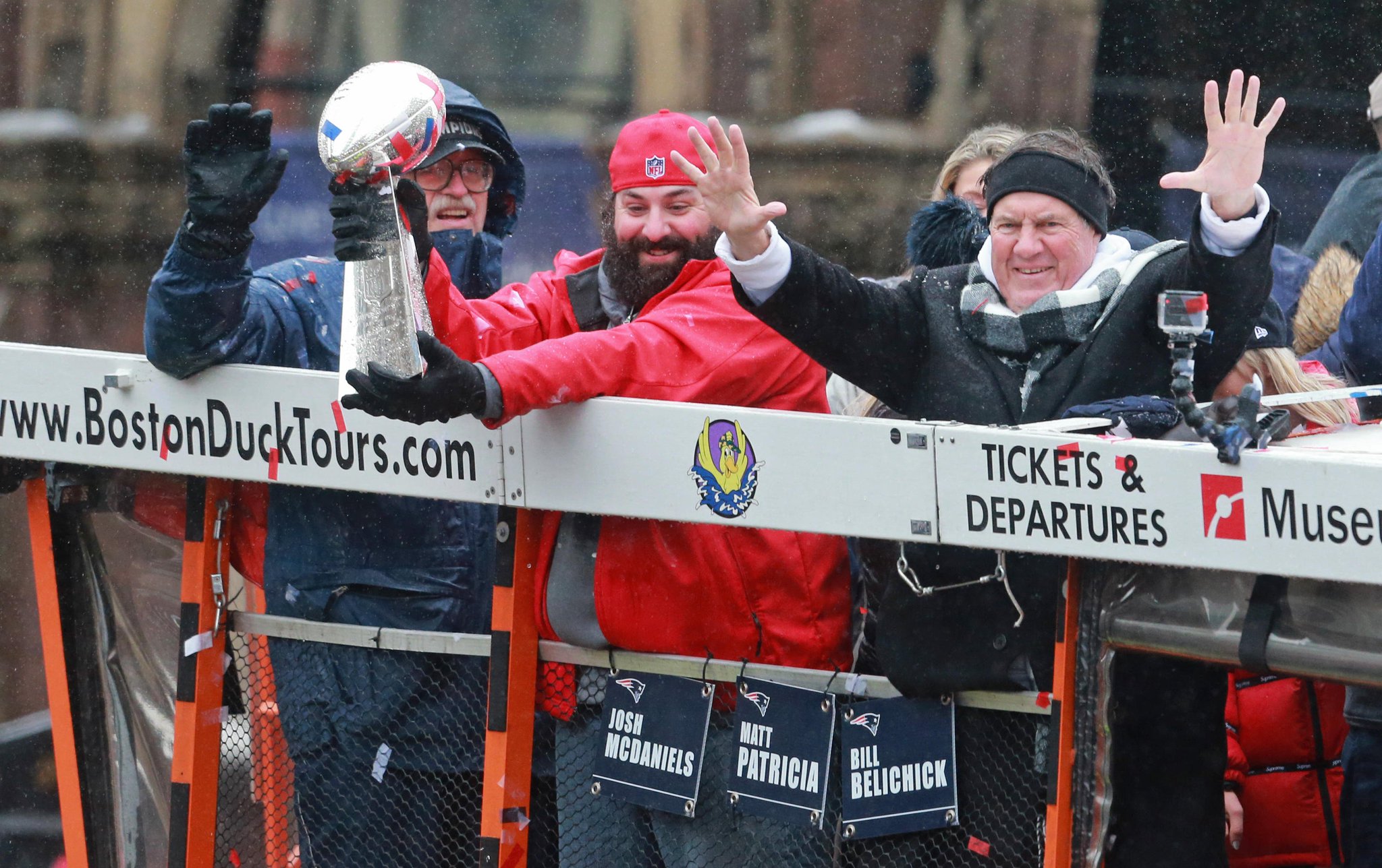 Happy Birthday Bill Belichick
Hope to see you on a Duck Boat NEXT season! Again.
Go Photo via Matt West 