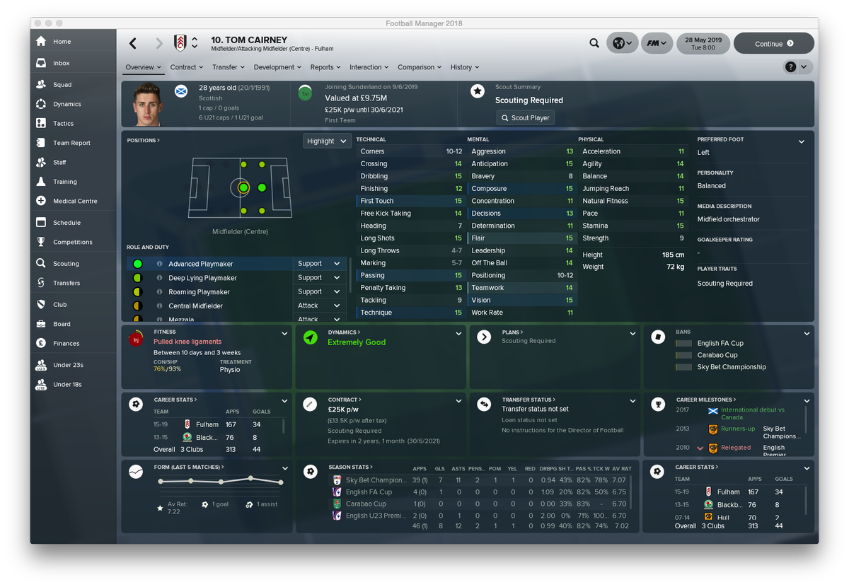 FM__GP's tweet image. 📋 INCOMING: 

Delighted to announce we have signed midfield maestro Tom Cairney from @FulhamFC for £10.5 million pounds, in addition to Ronnow who joins as back-up keeper to replace outgoing Ruiter who has signed for @scHeerenveen. More transfer announcements shortly.