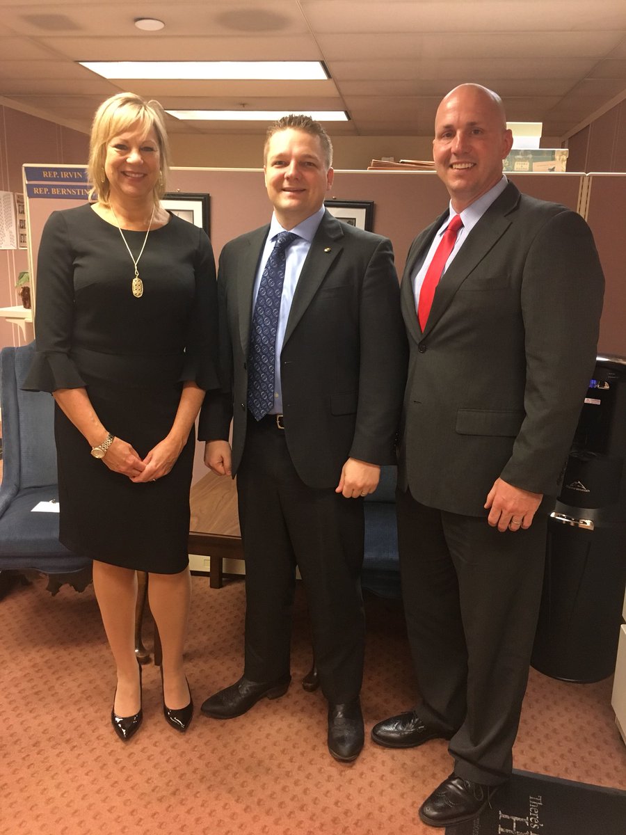 mlewis_qvsd's tweet photo. Spending the day in Harrisburg. Meeting with our local Representatives to thank them for their ongoing support and consideration of additional funding and programming for PA public schools. @AaronBernstine @BVIU27 https://t.co/v6pkTLMJbx