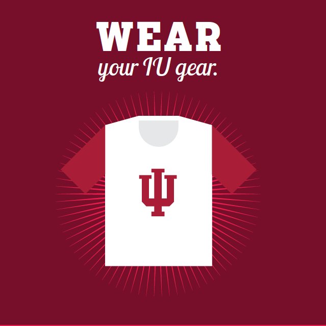 IUFoundation's tweet photo. ⚪🔴 THIS IS NOT A DRILL! ⚪🔴 This Wednesday, we share, wear, enjoy, and support the university we love for 24 hours straight. Use #IUday to join the worldwide celebration! Official headquarters at https://t.co/Zk3vgcpZ0B https://t.co/LtouVpDWL0