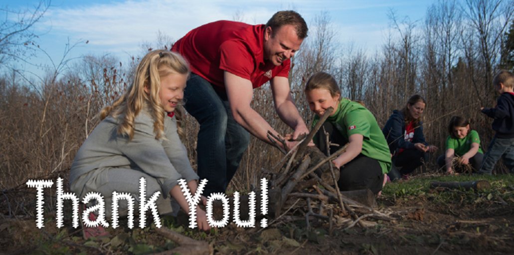 A big shout out to the thousands of amazing <a href="/scoutscanada/">Scouts Canada</a> volunteers who make #Scouting happen.  Because of you, Canadian youth develop skills that will set them up for life. #scoutsdostuff #adventure #NationalVolunteerWeek2018
