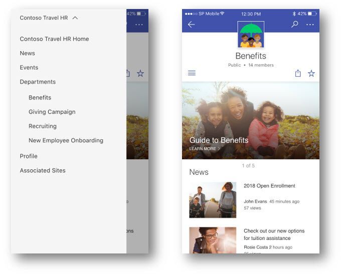 SharePoint's tweet photo. [Announcement] Check out What’s new for the #SharePoint mobile app! https://t.co/OEGFLs83uH https://t.co/ChuOpDfnd6