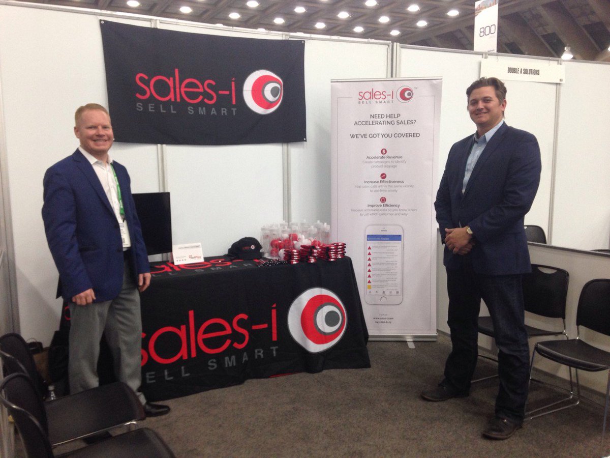 sales_i's tweet image. The @ISAssoc 2018 Annual Conference is finally here! Come find our guys John and Scott at booth #653 and find out what sales-i can do for your business. #ISAconvention2018 #SellSmart