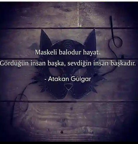 Herkizin bir maskesi var'dır sen hangisini takyusun.♡☜☆☞♥