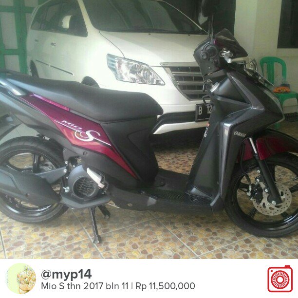 yulz14's tweet photo. Selling Mio S thn 2017 bln 11 Rp 11,500,000 https://t.co/PbGsuXb9fV #carousell @carousell_id https://t.co/1mYcgjB8kx