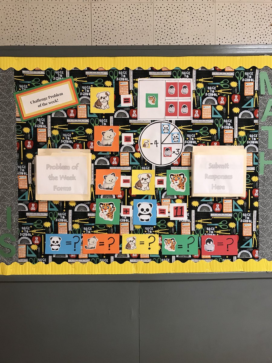 New math problem of the week! Come by and check it out . Thanks for setting it up <a href="/dfordmath/">Danielle Ford</a> ! @mvsmrhill