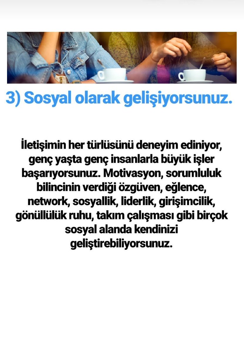 SocialLeadersM's tweet photo. Üniversite kulüplerine katılmak için 4 önemli neden 👇 #socialleadersclub https://t.co/uQ2r580c07