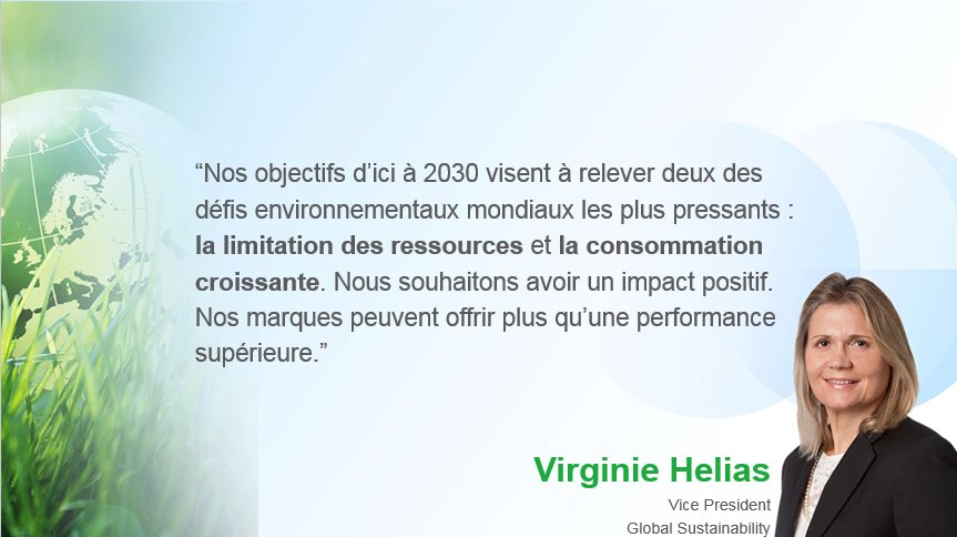 La compréhension des cinq milliards de consommateurs que nous servons à travers le monde, et nos capacités d'innovation, nous offrent le moyen unique de faire la différence. #EarthWeek #PG2030