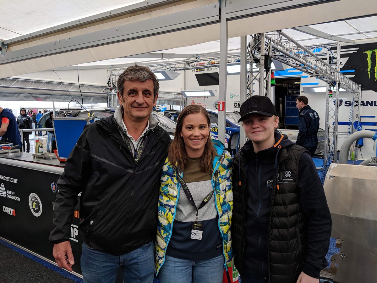 Had lots of fun at <a href="/CatalunyaRX/">Catalunya RX. Barcelona. Spain</a> over the weekend, especially with a win for Johan Kristofferson and PSRX! Also an honour to spend some time with co-driver legend <a href="/lmoya_oficial/">Luis Moya</a> as well😊