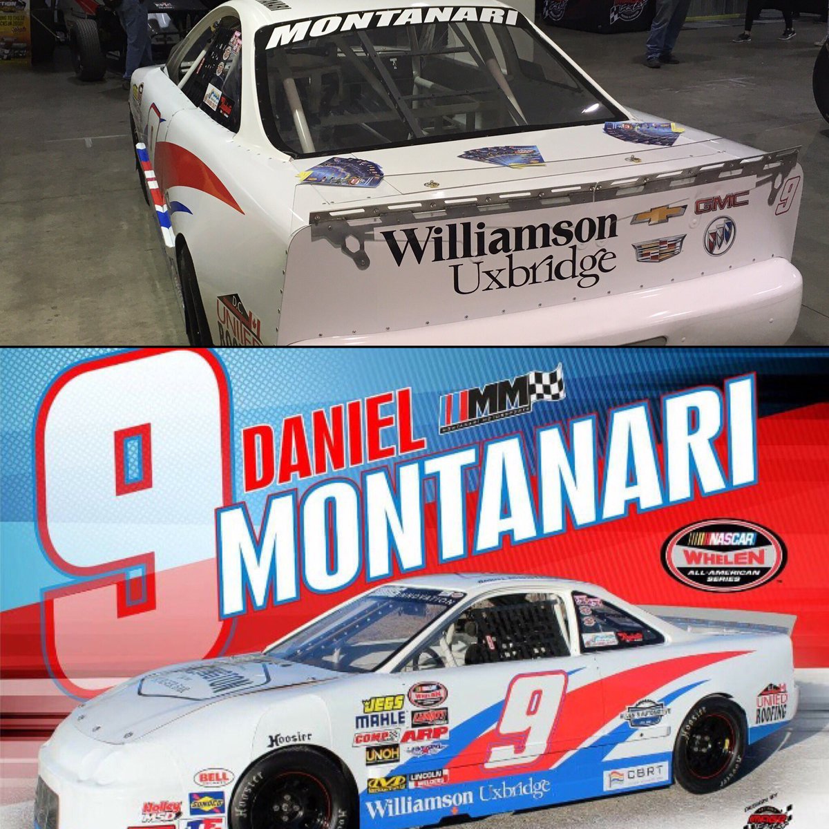 Daniel Montanari's car will be on display at Williamson's Uxbridge dealership April 20th and 21st. The 21th will have a BBQ and meet'n'greet