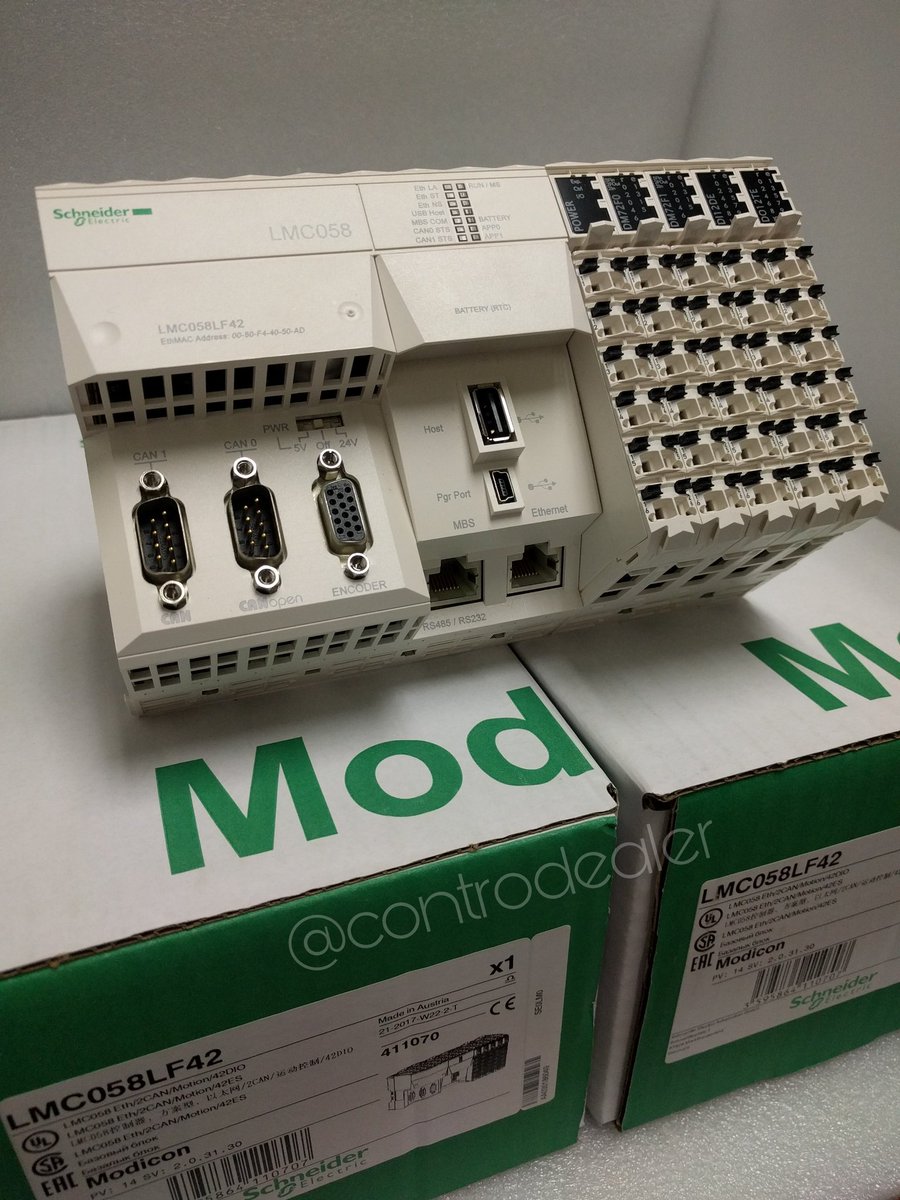 ControDealer's tweet image. Controlador de Movimiento #Modicon #MotionController #SchneiderElectric #Automation #ControDealerCA