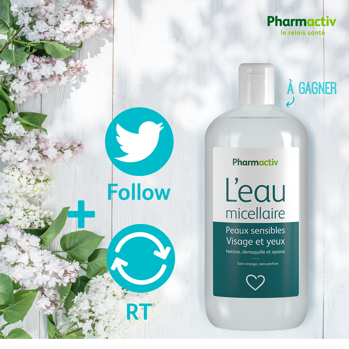 Pharmactiv's tweet photo. #Concours #Jeu
Offrez un peu de pureté à votre peau 🌸 RT + Follow pour tenter de gagner l'une de nos 10 eaux micellaires démaquillantes ✨

🎁 10 eaux micellaires démaquillantes
📅 Tirage au sort le 01 mai parmi les participants https://t.co/FVDbPZw9oO