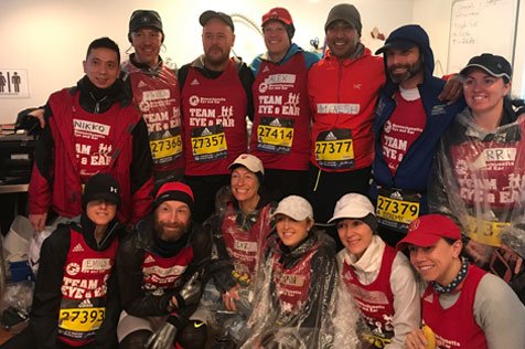 Members of <a href="/TeamEyeandEar/">Team Eye and Ear</a> are running the #BostonMarathon to raise funds for Operation Airway <a href="/MassEyeAndEar/">Mass Eye and Ear</a> in honor &amp; memory of Drs. Lina Bolanos &amp; Richard Field. #TogetherForward