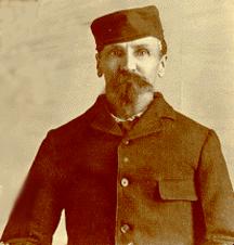 TDofColorado's tweet image. On this day in Colorado History (Apr 1, 1862) Alferd Packer arrives at the Los Pinos Indian Agency in the Cochetopa Hills with no trace of his five companions. Upon questioning, Packer admits that he ate his companions. Photo from Colorado Archives. #ColoradoHistory #AlferdPacker