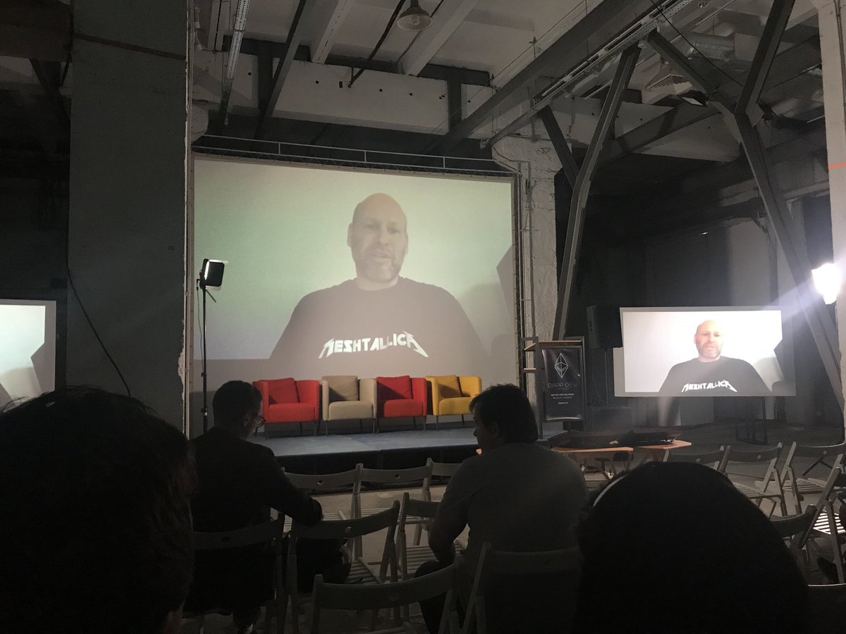 feindura's tweet image. @ethereumJoseph you are at #dappdevconf ;)