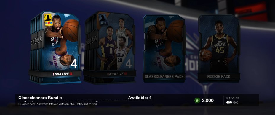 jordan23ww's tweet photo. @EASPORTSNBA @NBALIVE_UT @NBALiveMovement @NBALiveOfficial @NBALiveBR @JoystickJocks Today in LUT! #GlassCleanerPacks #Rookiepacks As of 12:20pm Eastern no Big Moments solo! https://t.co/YkaAw2mGxq