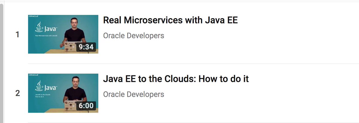 java's tweet image. Java EE tutorial series on stepping to the cloud - @elderjava 

#JavaEE #Microservices #Docker 

ora.cl/I5z7Z