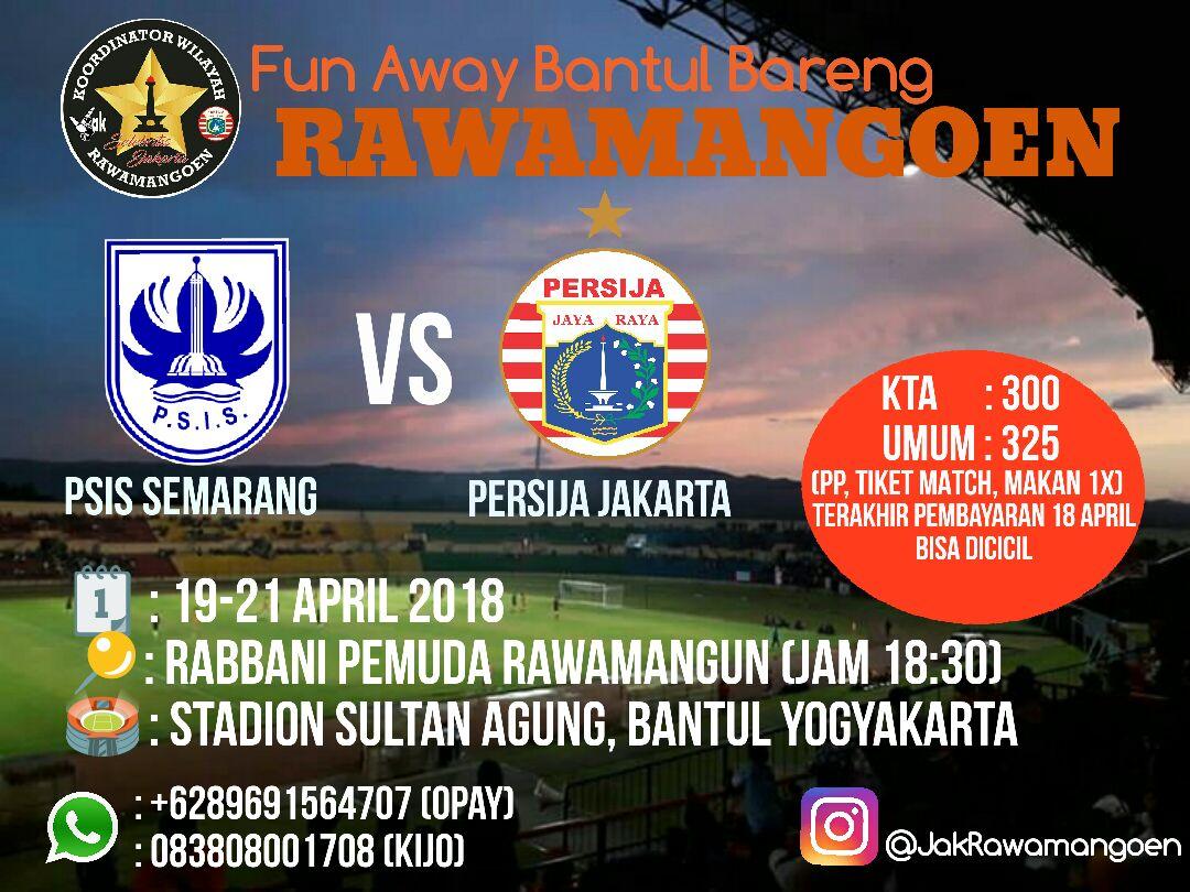 Bagi yang ingin ikut daftar tour away Bantul bersama Jak Rawamangoen dimohon pelunasan pembayaran nya dan bagi yang ingin mendaftar segera daftar karena besok terakhir pembayaran daftar tour *terimakasih JT-04*