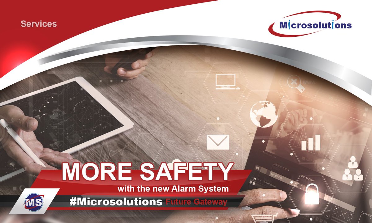 Microsolution12's tweet image. نوفّر في Microsolutions مجموعة متكاملة من الأنظمة الأمنية تشمل أجهزة الإنذار وكاميرات المراقبة لضمان الحماية التامة لشركتك.
 للمزيد من المعلومات يمكنكم الاتصال على الارقام التالية : 
 44686850
 44686840 
 #دمشق #سورية #حماية #safety #alarm_system