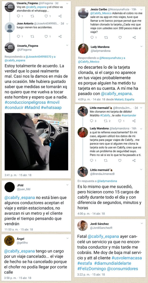 defensadeltaxi's tweet photo. 179 SOS-SOS-SOS @sanidadgob @facua @consumidores @DefensorPuebloE @consumorg @CECUmadrid Chófer PELIGROSO SUELTO!!! CUIDADO CON LAS CUENTAS!!! PICARESCA en Conductores, Software, Atención al Cliente,... #QuejasVTC #EstafaCabifyUber #HaciaDóndeNosMovemos SOS-SOS-SOS https://t.co/Sirw2snN5F