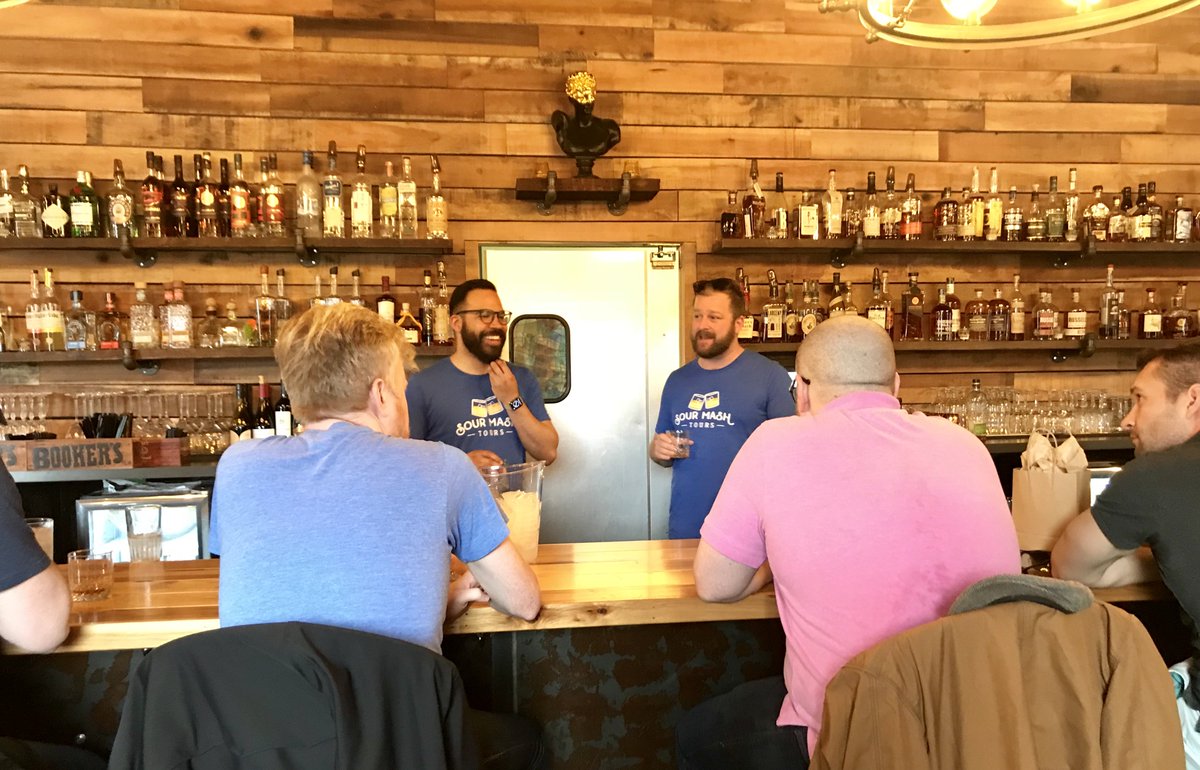 We had a great time this past Saturday on our Brandy, Bourbon, & Rye tour with a great bachelor party group. We visited @CopperAndKings, @btowngrocery, & Cabel Street Bar for some bourbon pours, and we even got to stop into @bourbonbarrel to try some of their great offerings!