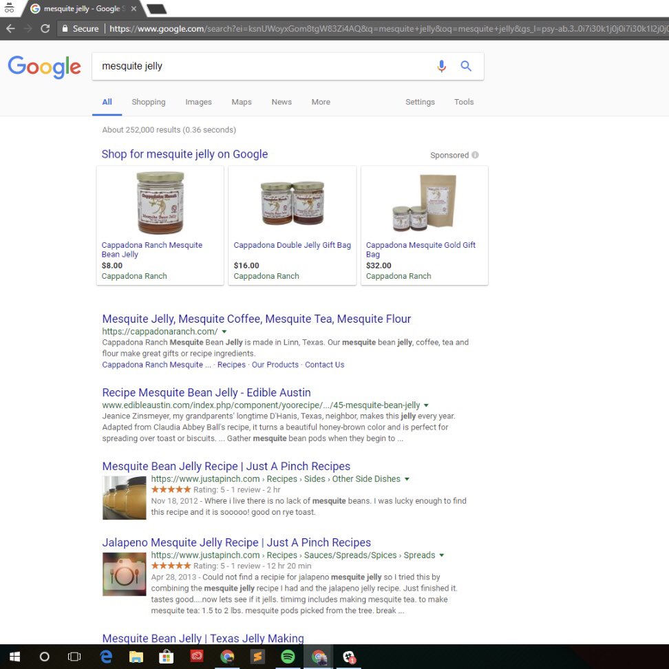 cobalt_digital's tweet photo. Mesquite jelly domination ๐๐ป๐ช๐ป #Results #seo #ppc #cobaltformula #number1 https://t.co/LAU9B2ZR9R