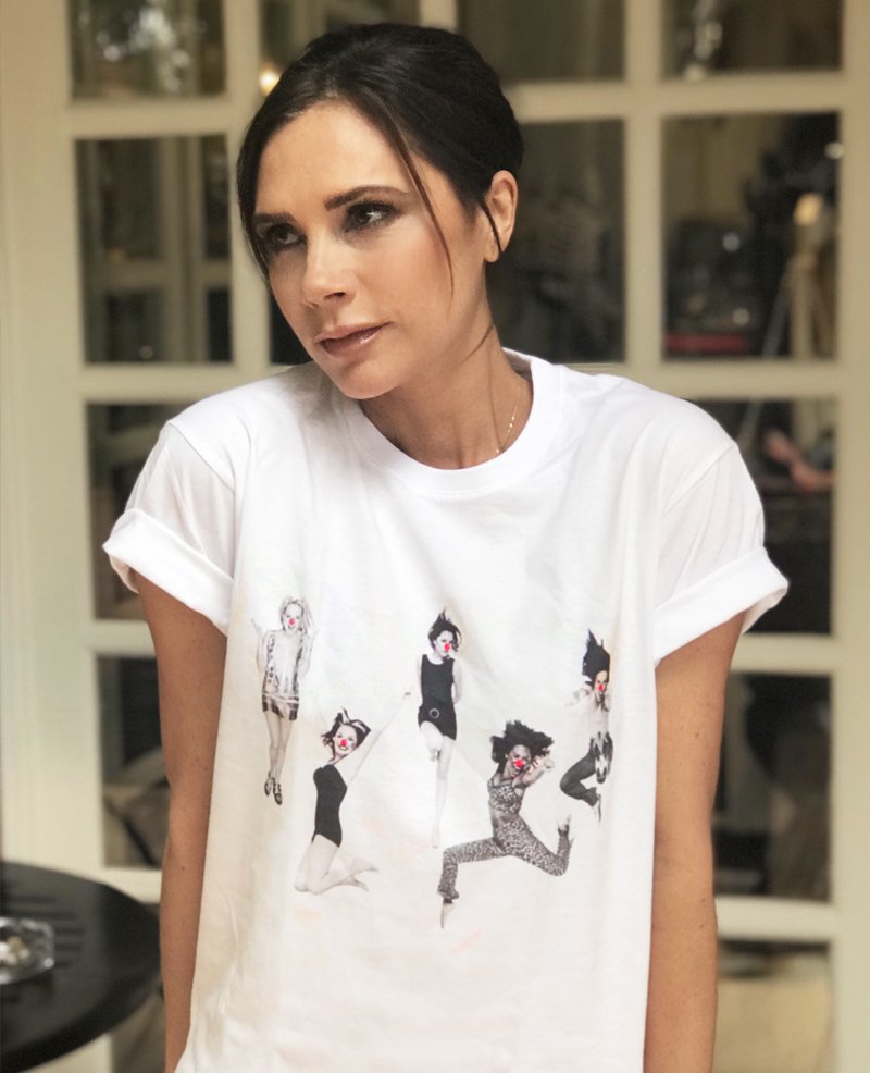 ComicReliefUS's tweet photo. What you really, really want is this exclusive #RedNoseDay t-shirt designed by @victoriabeckham, featuring the Spice Girls! All proceeds go to #RedNoseDay to benefit kids in need. Go to https://t.co/mHvZ7LgGLS to buy yours and make a difference. #GirlPower https://t.co/DMmVBbojbt